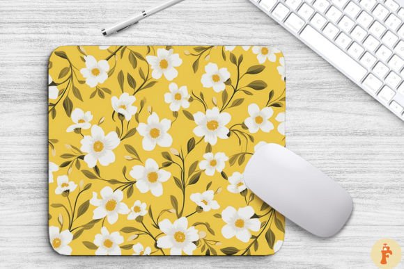 Elegant Small Cream and Yellow Flowers