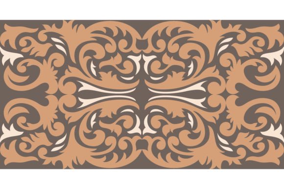 Javanese Wood Crafting Pattern