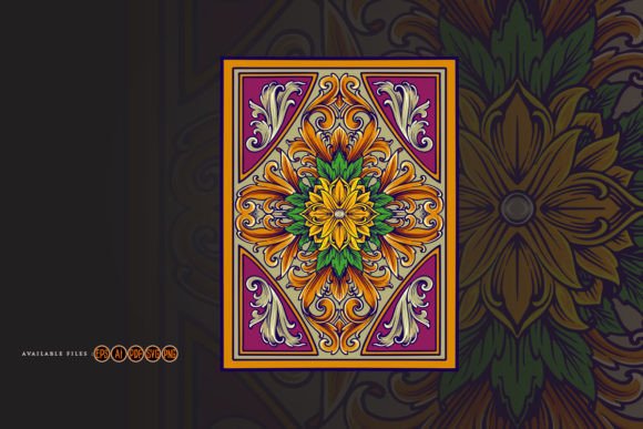 Vintage Baroque Ornament in Victorian